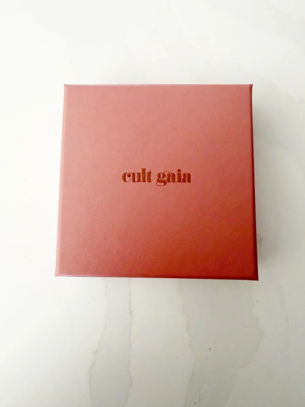 NEW in Box Cult Gaia Dulce Hammered Metal Gold Chain Bracelet MSRP 298 - Picture 5 of 8